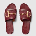 Gucci Women’s slide sandal with Horsebit - Image 4